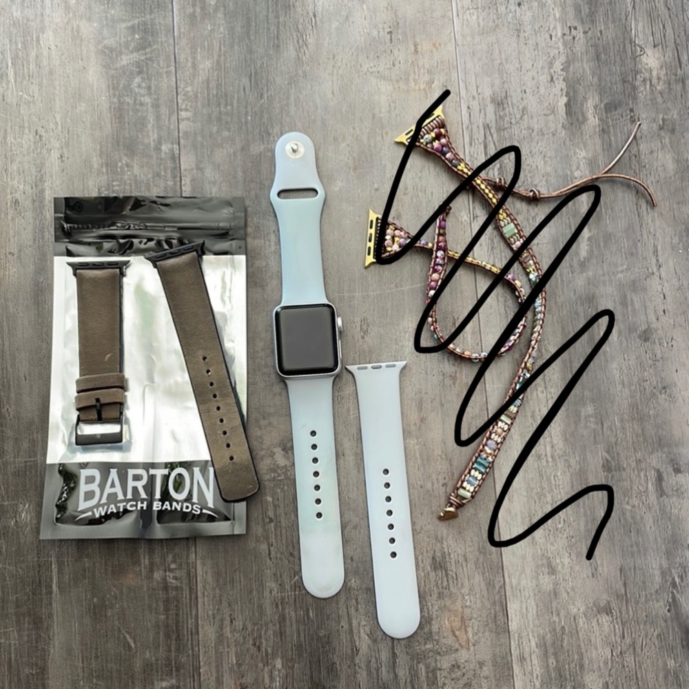 Apple iWatch Series 3, 38 MM Aluminum Case, GPS